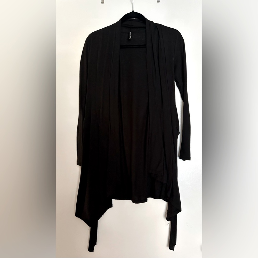 Black Long Sleeve Cardigan